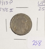 1913 Type 2 Indian Nickel