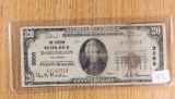 1929 $20 TI National: The Citizens National Bank of Darlington, Wisconsin