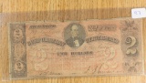 Confederate States: Richmond, Virginia $2 April, 1861