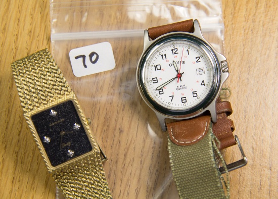 Wittnauer and Orvis quartz watches- both need batteries