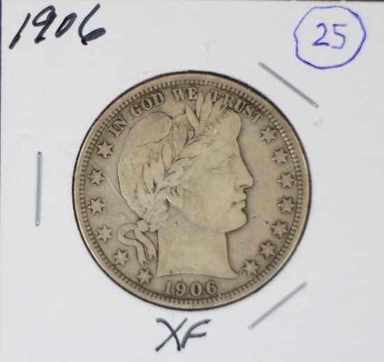 1906 Barber Half Dollar