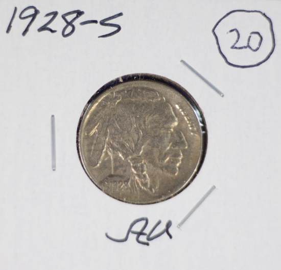 1928-S Indian Nickel