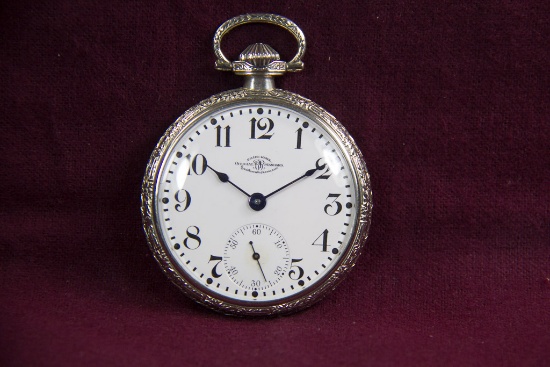 Ball-Waltham 19 jewel Official Std. RAILROAD 16 sz open face