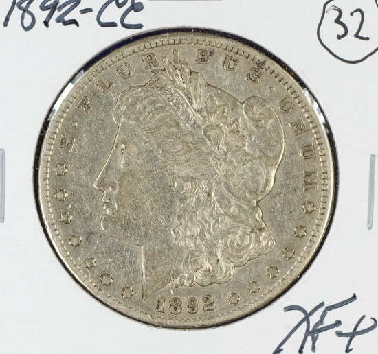 1892-CC Morgan Dollar