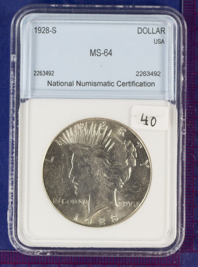 1928-S Peace Dollar