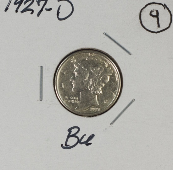 1927-D Mercury Dime