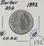 1892 Barber Quarter