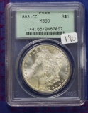 1883-CC Morgan Dollar MS 65 PCGS