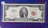 2 CONSECUTIVE NOTES: 1963 $2 US Note Fr. 1513