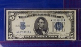 1934-D $5 Silver Certificate STAR Fr, 1654*