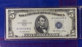 1953 $5 Silver Certificate Fr, 1655