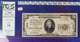 1929 Ty. 1 $20 National Bank Note The Fidelity National Bank and Trust Co. of Kansas City, MO Charte