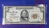 1929 $50 Kansas City FRBN Fr. 1880J