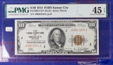 1929 $100 Kansas City FRBN Fr. 1890J EF45 EPQ PMG