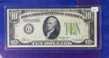 1934 $10 Chicago FRN Light Green Seal Fr.2004G