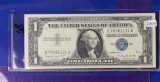 4 NOTES: 1957-A. 1957-B $1 Silver Certificates