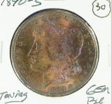 1890-S Morgan Dollar RAINBOW