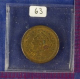 1851 Coronet Large Cent