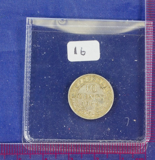1942-C Newfoundland 10 Cents