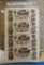 1850's Canal Bank of New Orleans Uncut Sheet $100-100-100-100 PMG CU62