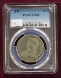 1831 Capped Bust Half Dollar PCGS VG08