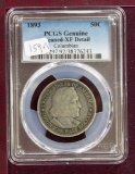 LOT of 2: 1893 Columbian Half Dollars PCGS XF Details