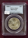 2008-S Bald Eagle Half Dollar PCGS MS69