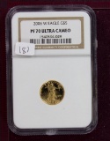 2006-W  5 Dollar Eagle GOLD NGC PR70 UCAM