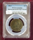 1813 Classic Head Large Cent PCGS Fine Details