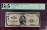 1929 $5 T1 National Bank Note THE CITY NATIONAL BANK OF ATCHISON, KANSAS Ch. 11405 PCGS F15