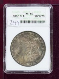 1882-S Morgan Dollar ANACS MS64