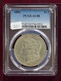 1883 Morgan Dollar PCGS AU50