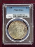 1898 Morgan Dollar PCGS MS 63