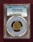 1859 Indian Cent PCGS AU Details