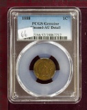 1888 Indian Cent PCGS AU Details