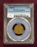1908-S Indian Cent PCGS AU Details KEY