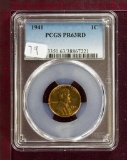1941 PROOF Lincoln Cent PCGS PR63RD