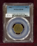 1863 Indian Cent PCGS XF45