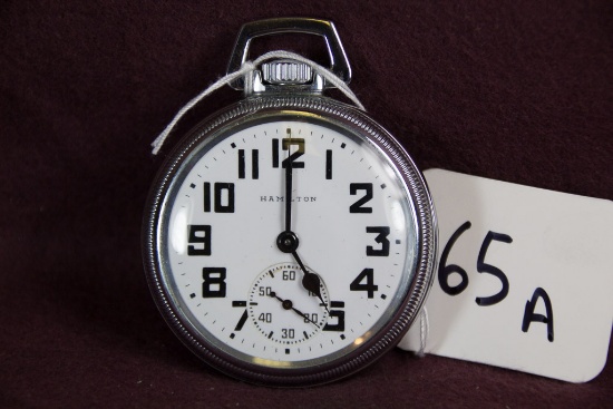 Hamiilton 992B 16sz 21jw RAILROAD-MINT!