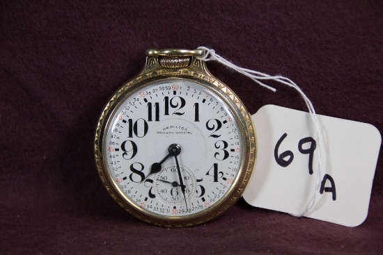 Hamilton 992B 16sz 21jw RAILWAY SPECIAL Bar Over Crown