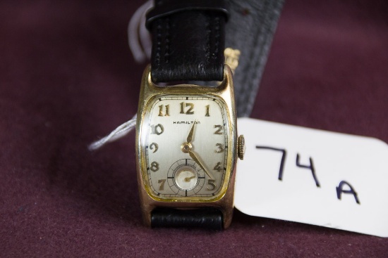 Hamilton "Boulton" Wristwatch 19jw YGF