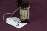 Louis 17jw 1940's Art Deco Wristwatch