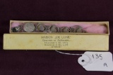 Amazing Dutch cut coin bracelet in original box!