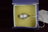 18KT White Gold PLATED 1960's ring