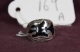 Zuni Sterling and Enamel Ring