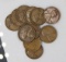 LOT of 11: 1920s Lincoln Cents