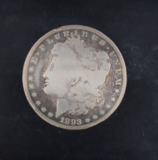 1893-CC Morgan Dollar KEY