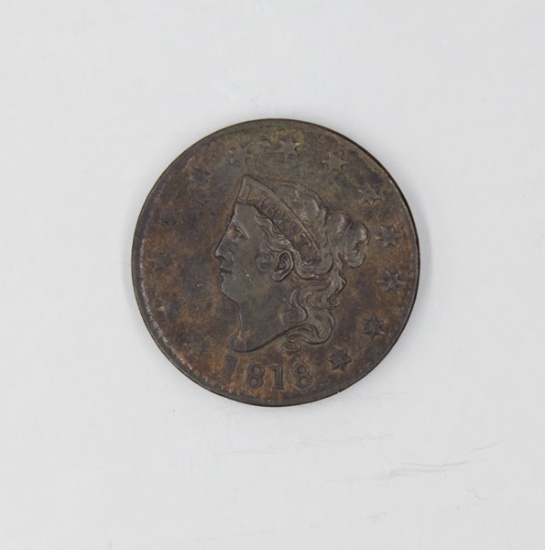 1818 Matron Head Large Cent