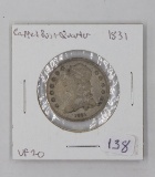 1831 Capped Bust Quarter