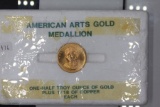 GOLD 1980 American Arts 1/2 Oz. Marian Anderson